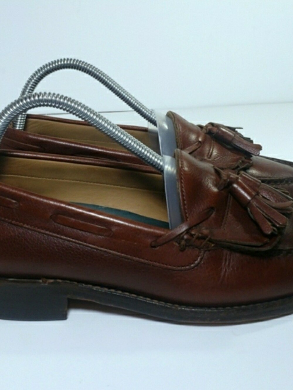 Bostonian First Flex Leather Tassel  Slipon Dress Shoes